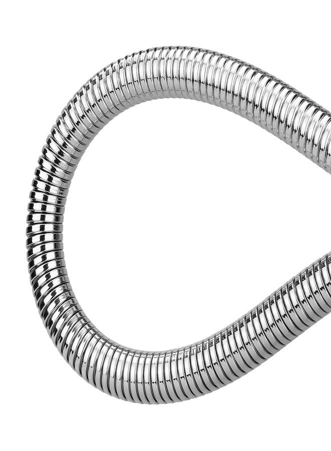 Orvos Shower hose pull out, Stainless steel outer hose, with nylon braided inner tube, 1.5 meter, for hand showers and health faucets in high end luxury bathrooms - Image 3